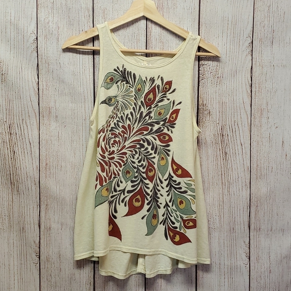Peacock Feather Tank - Size Medium